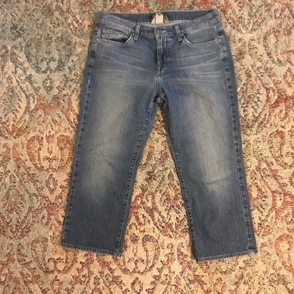 Lucky Brand Women”s Crop Capri Denim Jeans Size 10 - Picture 1 of 6